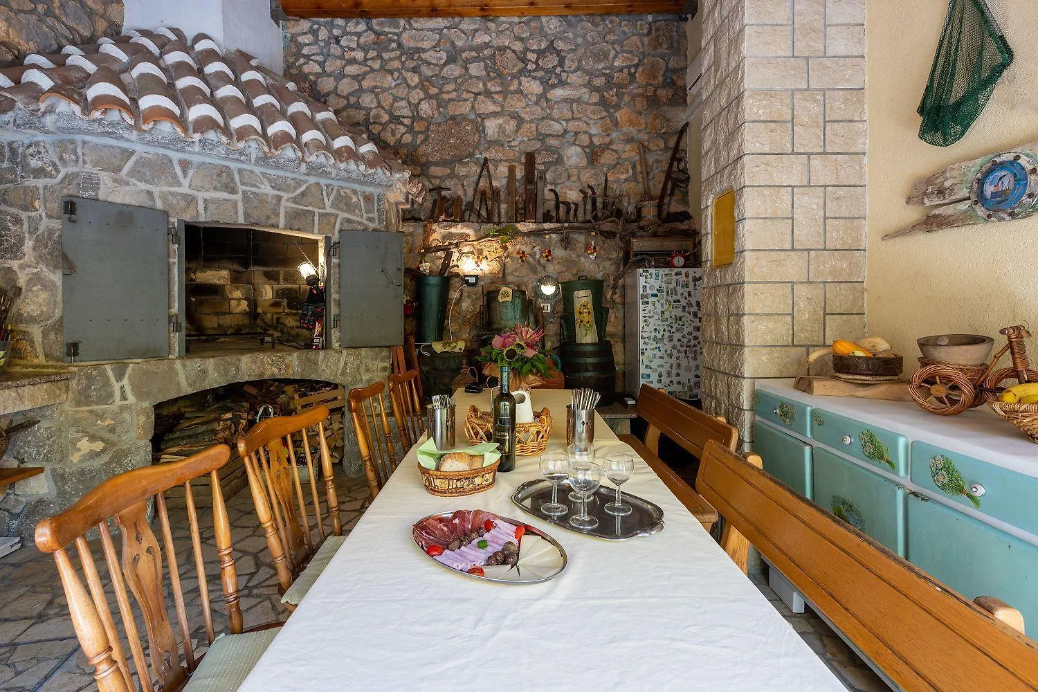 Mediterranes Ferienhaus Mit Meerblick, Aussendusche, Liegen, Grill, Waschmaschine - Haustiere Erlaubt Grizane-Belgrad