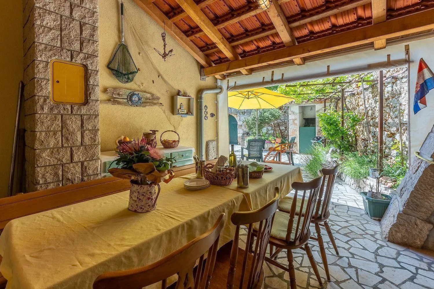 Holiday home Mediterranes Ferienhaus Mit Meerblick, Aussendusche, Liegen, Grill, Waschmaschine - Haustiere Erlaubt Grizane-Belgrad Croatia